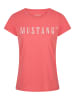 Mustang T-Shirt Alexia C Logo 4er in Mehrfarbig