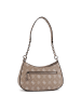 Guess Carrie Schultertasche 26.5 cm in biscotti logo