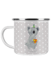 Mr. & Mrs. Panda Kaffeetasse Koala Geschenk ohne Spruch in Grau Pastell