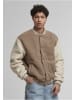 Urban Classics College Jacket in darktaupe