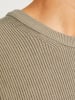 Jack & Jones Weicher Strickpullover mit Rundhalsausschnitt und langen Ärmeln in Beige