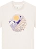 wat? Apparel T-Shirt Geometric Landscape 3 in Off White