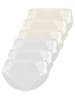 Nina von C. 6er Pack Damen Hüftslip in champagner-weiss