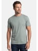 Lerros T-Shirt Basic in Grau / mint