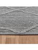 KADIMA DESIGN Teppich Outdoor Waschbar Boho IMST Strapazierfähig OEKO-TEX Balkon in Grau