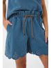 SAINT TROPEZ Shorts RozlynnSZ A-shape in Medium Blue Denim