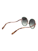 comma Frauen Sonnenbrille Rund Grün
