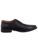 Clarks Herrenschnürschuhe halb Mehrweite MENS in  Schwarz