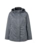 Ulla Popken Softshelljacke in dunkles grau