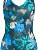 Triumph Badeanzug Summer Fleur in TURQUOISE - DARK COMBINATION