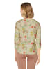 MADELEINE Shirt mit floralem Print und 3/4-Arm in zitronensorbet / multicolor