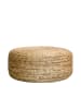 Chic Antique Pouf geflochten in Natur