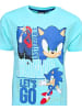 Sonic T-Shirt Sonic The Hedgehog in Hellblau