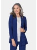 GOLDNER Jersey-Longjacke in royalblau