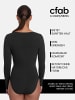 CFAB Figurformender Body mit Slip in Weiß