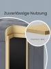 SONGMICS Sitzbank Melisa in Grau - (B)110 x (H)40 x (T)38 cm