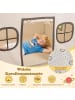 COSTWAY Spielhaus Kinder Indoor in Beige