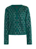 faina Damen Strickjacke in Smaragdgrün
