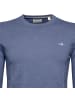 Gant Pullover Classic Cotton C-Neck in blau