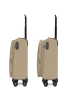 Stratic taska 4-Rollen Kabinentrolley S 55 cm mit Dehnfalte in taupe