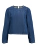 Object Bluse in Dark Blue Denim