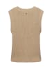 Mos Mosh Weste MMKirby in taupe - 0001