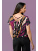 Mart Visser Benza Print Top Dunkelbeere