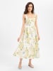 Marie Lund Abendkleid in vanille mehrfarbig - 0001