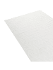 Beliani Kurzflor ANTERO in Weiß - (W) 160 x (L) 230 cm