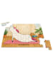 Mr. & Mrs. Panda Puzzle Einhorn Yoga Design ohne Spruch in Weiß
