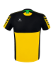 erima Kinder Six Wings T-Shirt in gelb/schwarz