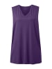 Ulla Popken Strick-Top in tiefes violett