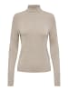 ONLY Basic Strickpullover Rollkragen Sweater ONLVENICE in Creme