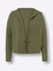 Heine Feinstrickjacke in khaki