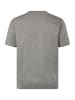 Men Plus Kurzarm T-Shirt in grau melange