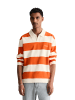 Marc O'Polo DENIM Polo-Sweatshirt relaxed in Medium Orange