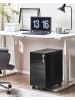 Beliani Büroschrank BOLSENA in Schwarz - (W) 30 x (H) 60 x (L) 45 cm