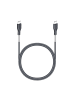 COFI 1453 Forcell F-Energy USB-C auf USB-C Kabel 100W Carbon Schwarz 1m in Schwarz