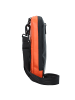 Greenburry Upcycled Tarpaulin Mini Bag Umhängetasche 14 cm in orange-black