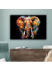 MuchoWow Leinwand bilder Elefant (BxH)