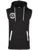 Gorilla Wear ärmelloses T-Shirt mit Kapuze - Oswego - Schwarz
