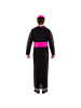 tectake Liturgisches, langes Gewand, schwarz