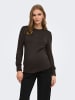 ONLY Strickpullover in Chocolate Torte