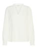 PULZ Jeans PZEBBA LS Tshirt regular fit in Cloud Dancer