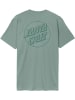 Santa Cruz T-Shirt "Tonal Opus Dot Stripe T-Shirt" in Braun