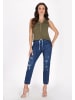 faina Top in jungle green