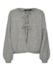 Vero Moda Strickjacke in Medium Grey Melange
