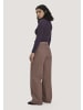 Hessnatur Hessnatur Tweed-Hose Wide Leg Relaxed aus reiner Bio-Baumwolle in wildrose