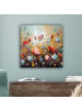 MuchoWow Leinwand bilder Blumenmeer (BxH)