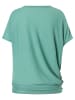 super.natural Merino T-Shirt W YOGA LOOSE TEE in Petrol